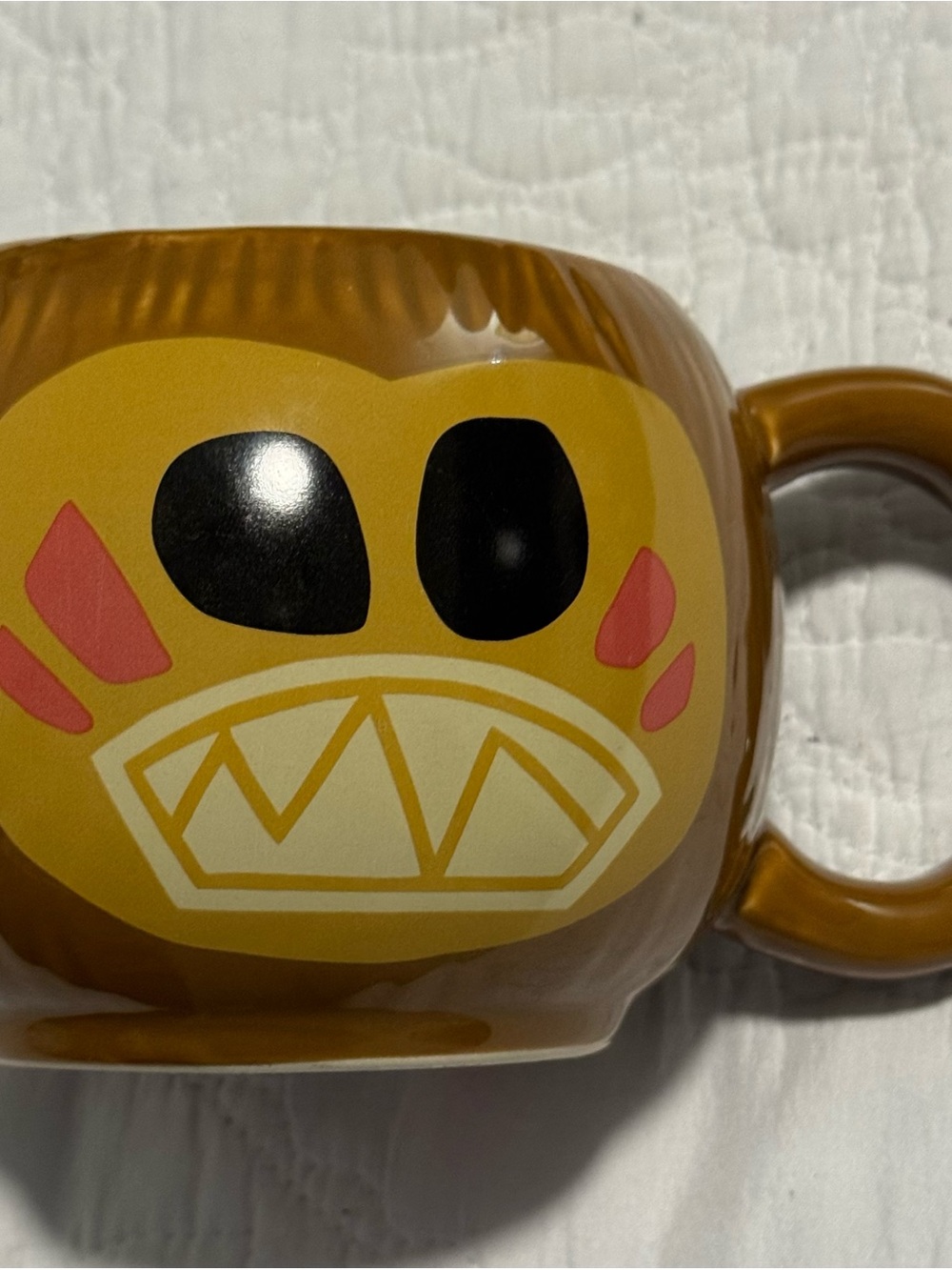 Disney Brown and Yellow Character Mug